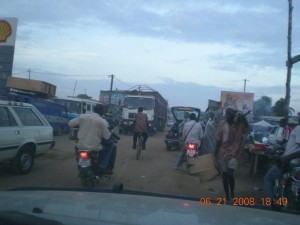 Approaching Ghana Togo Border