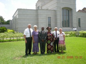 Visit to the Ghana Temple