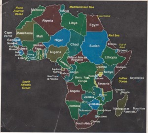 Map of Africa