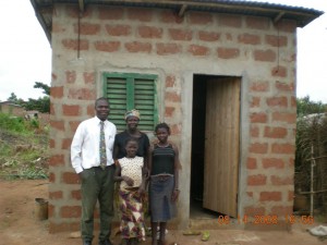 Frere Geoffry, his mom and sisters