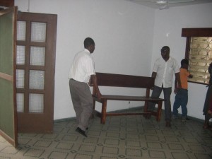 Moving into Akpakpa Chapel