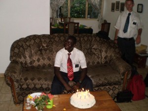 Elder Kounkou\'s Birthday