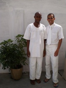 First Gbedjromede Baptism with Elder Turner