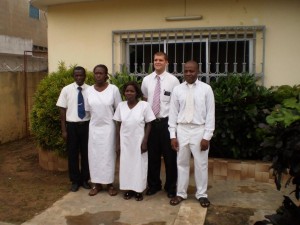 Lome Baptism - Elder Bowman -Kouakou
